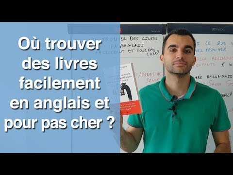 Où trouver des livres facilement en anglais et pour pas cher ?