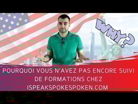 Pourquoi vous n’avez pas encore suivi de formations chez Ispeakspokespoken com