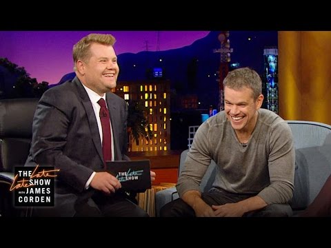 Boston Accent Lesson w/ Matt Damon