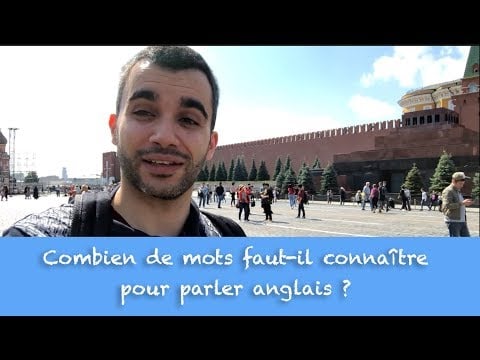 Combien de mots faut-il connaître pour parler anglais ?