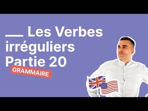 4 verbes irréguliers fréquents à connaître en anglais #20 (deal - dive - speak -creep)