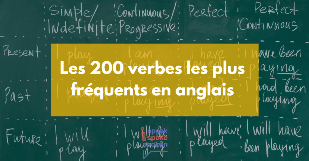 200 verbes en anglais