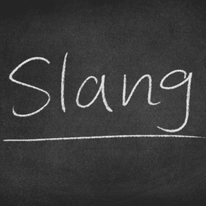 slang anglais