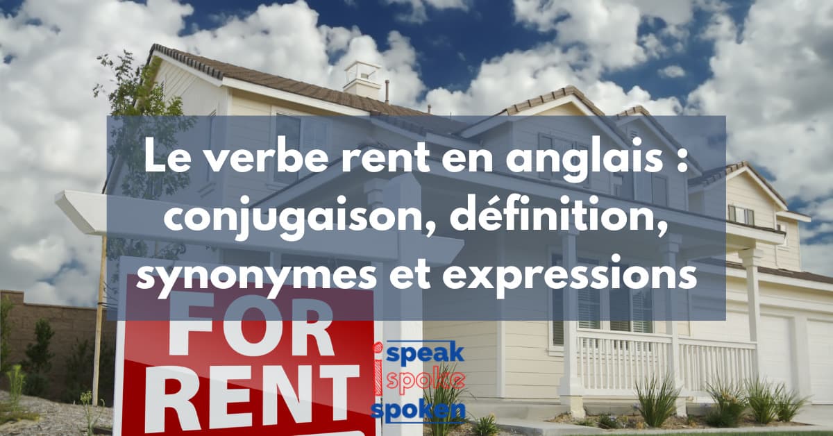 To rent conjugation, definitions, translation, synonyms