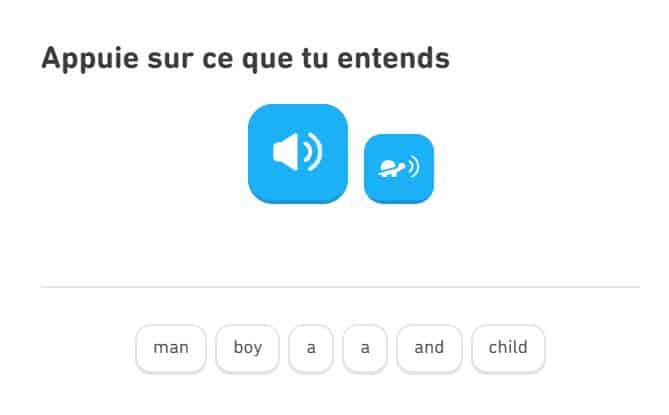 Exercice "qu'entendez-vous"