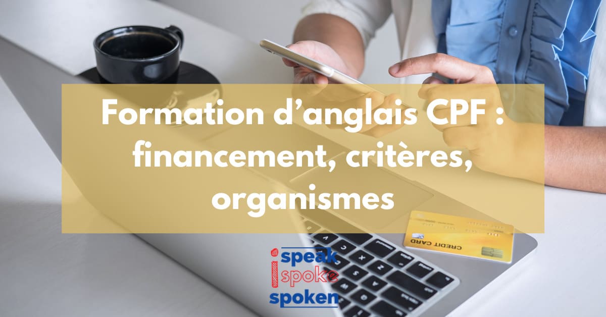 formation anglais cpf