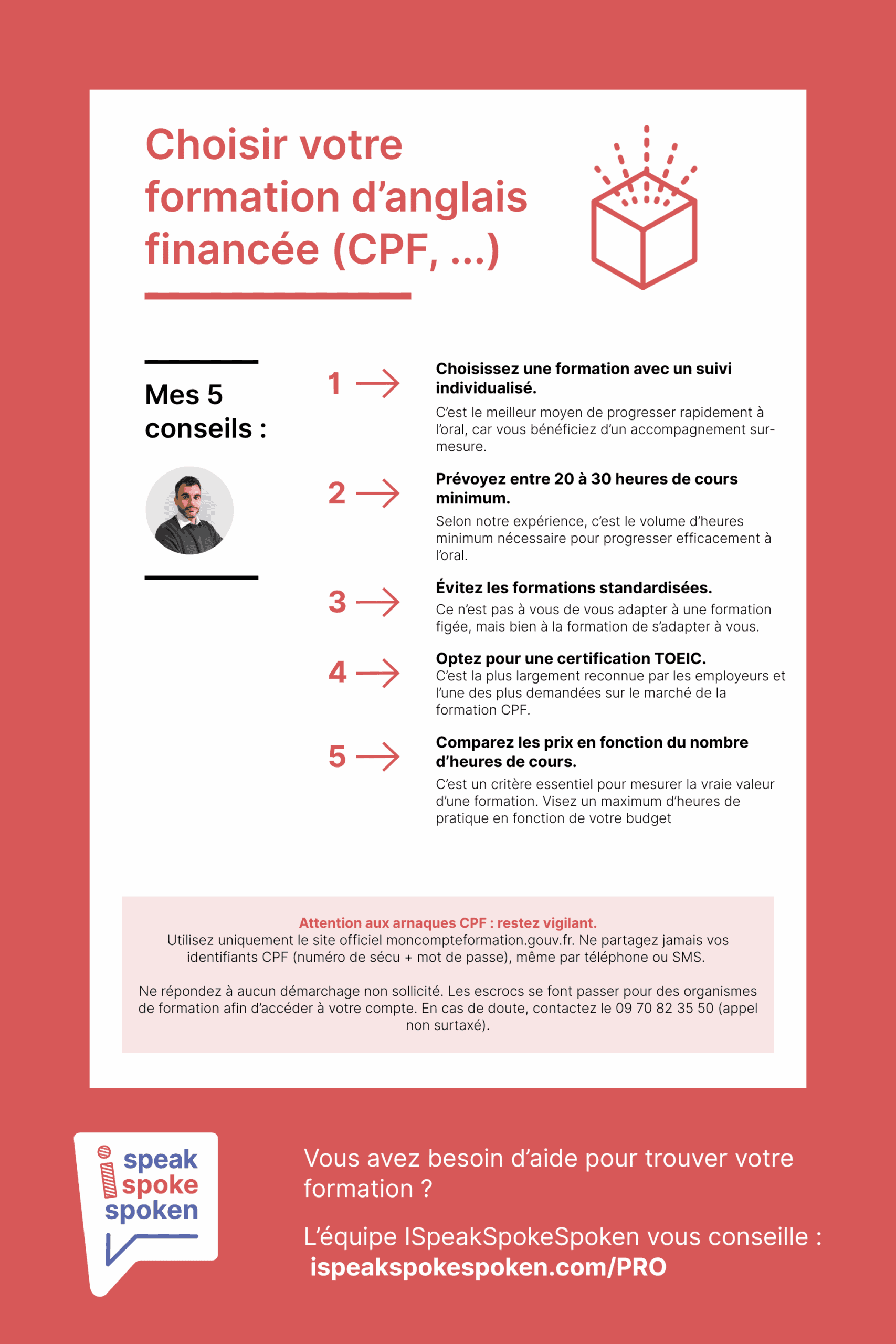 5 critères pour choisir des cours CPF d'anglais de qualité