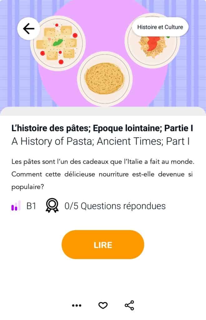 choisir l'histoire