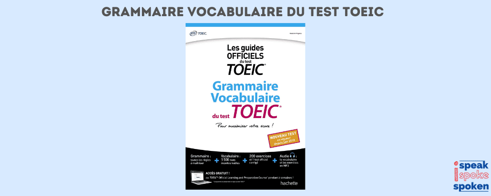 Grammaire Vocabulaire du test TOEIC
