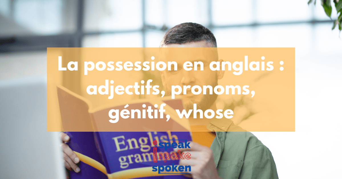 La possession en anglais : adjectifs, pronoms, génitif, whose