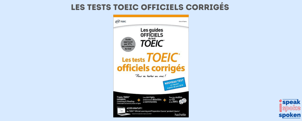 les tests TOEIC officiels corrigés