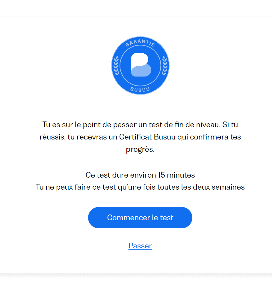 certificat