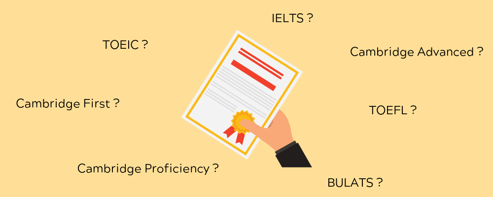évaluer anglais : toeic, ielts, advanced, first, toefl, etc.