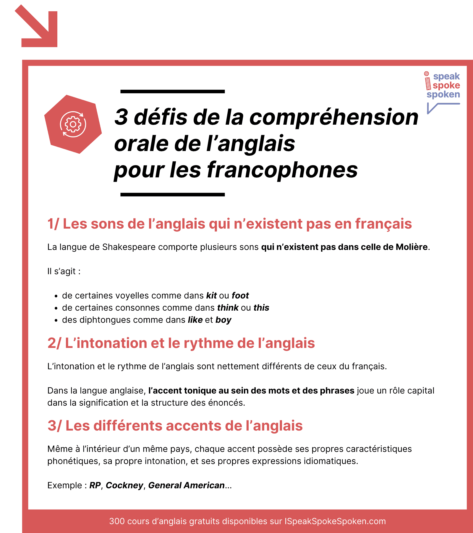 Les 3 défis de la compréhension orale de l’anglais pour les francophones