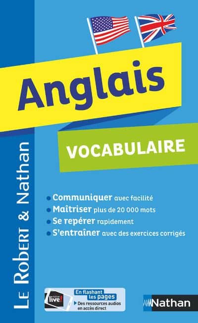 Le livre Vocabulaire anglais chez Robert et Nathan