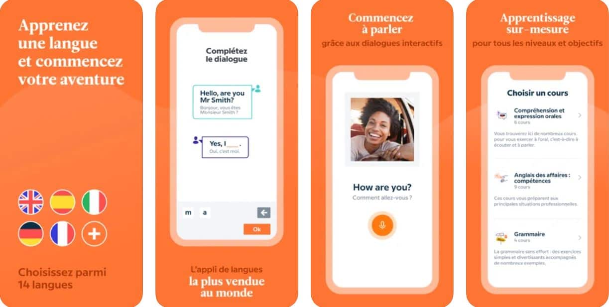 5 applis pour apprendre l'anglais