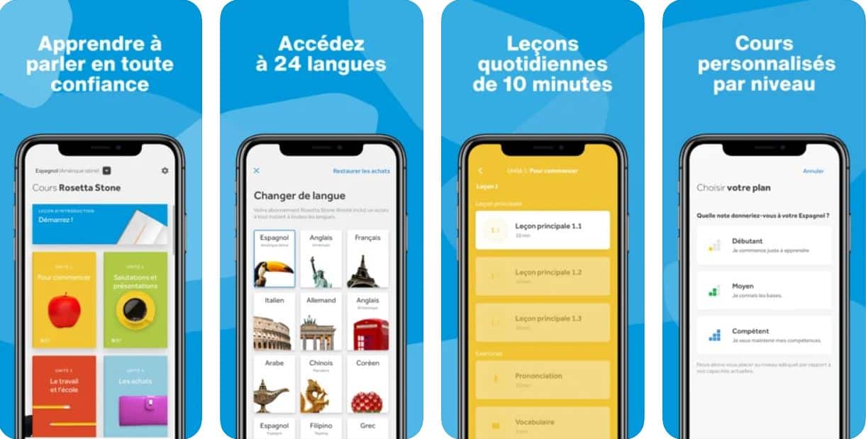 7 meilleures applications pour apprendre l'anglais