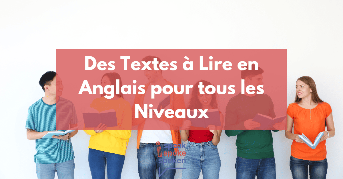 Ressources de textes en anglais