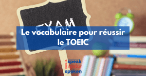 vocabulaire toeic